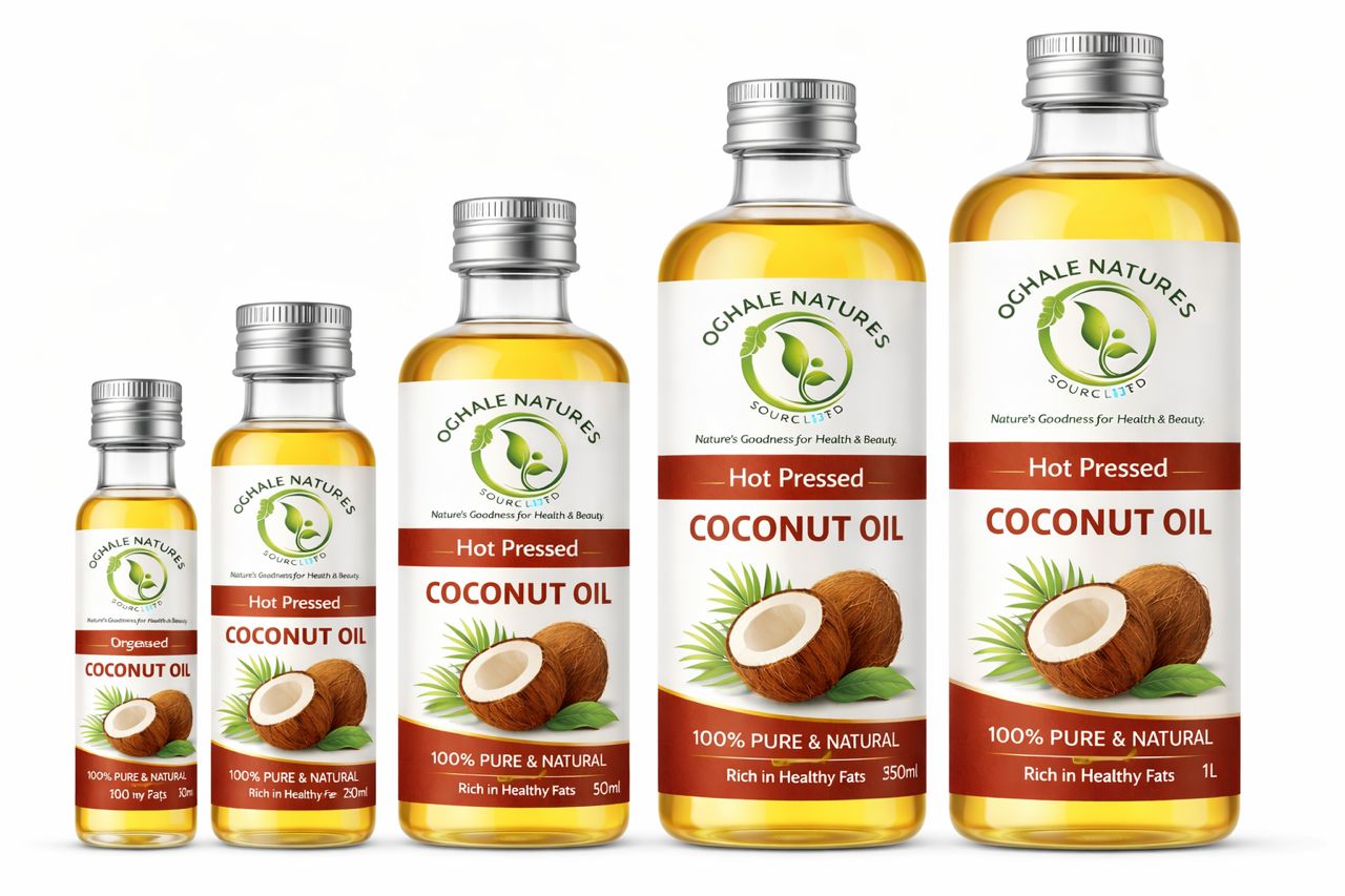 pure-virgin-coconut-oil-hot-pressed by Oghale Natrural Source